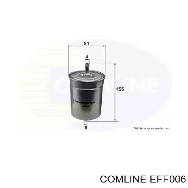 EFF006 Comline топливный фильтр