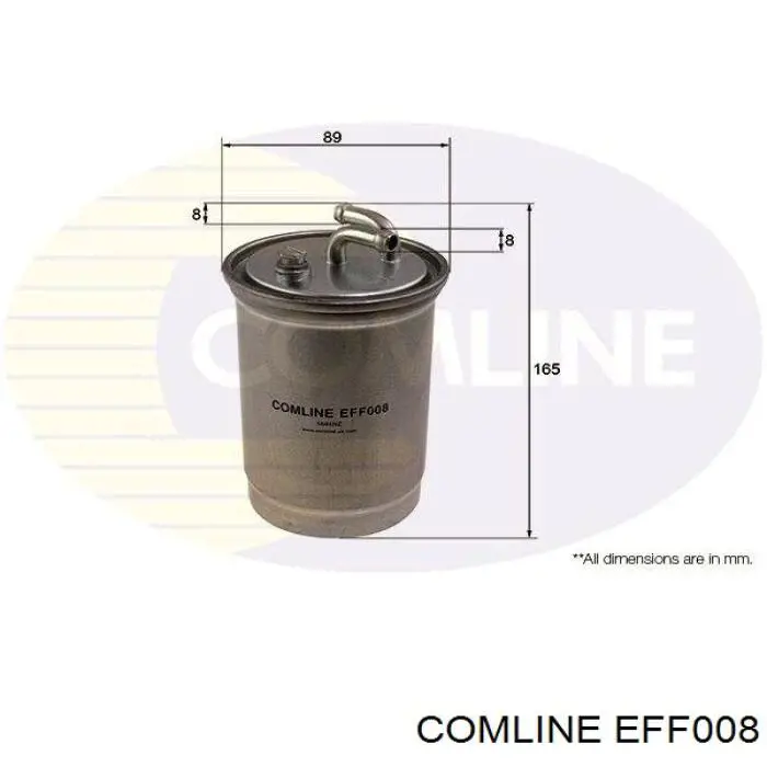 EFF008 Comline filtro de combustível