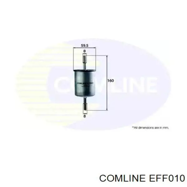 Топливный фильтр EFF010 Comline