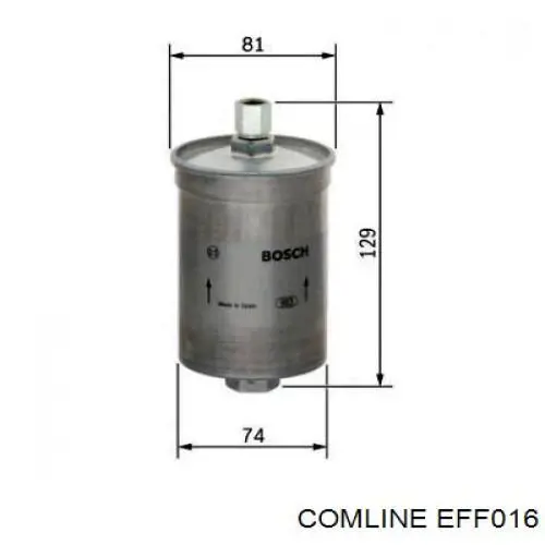 Фильтр тонкой очистки топлива Comline EFF016 цена, от 10.71 USD