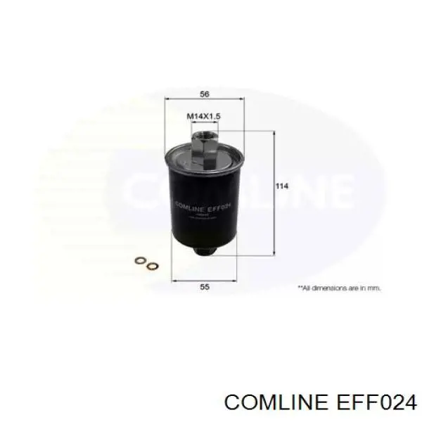EFF024 Comline топливный фильтр