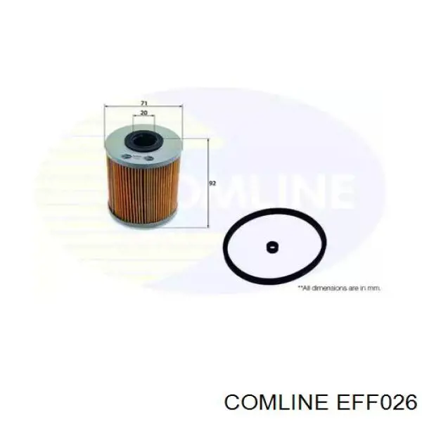 EFF026 Comline Фильтр топлива