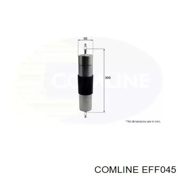 EFF045 Comline топливный фильтр