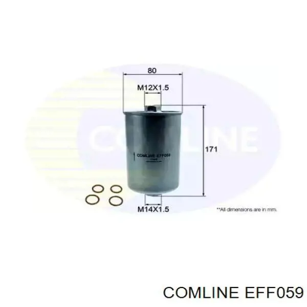 EFF059 Comline топливный фильтр