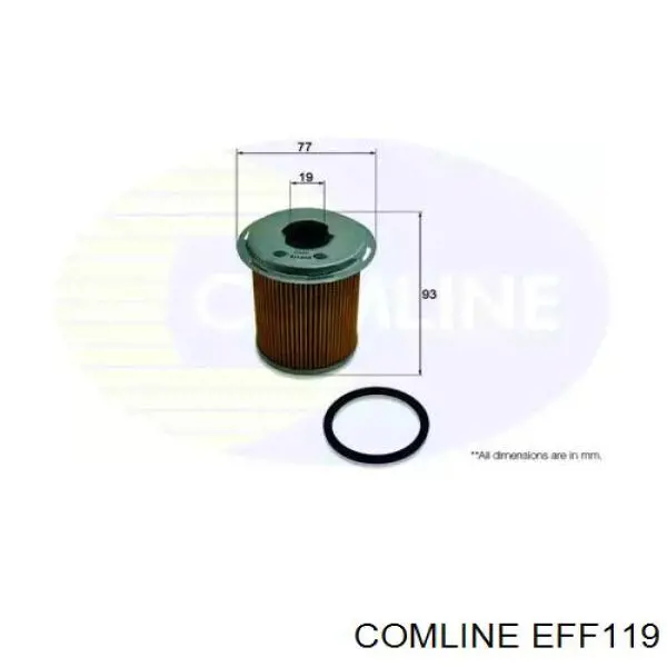 Топливный фильтр EFF119 Comline