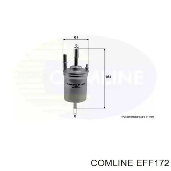 Топливный фильтр EFF172 Comline