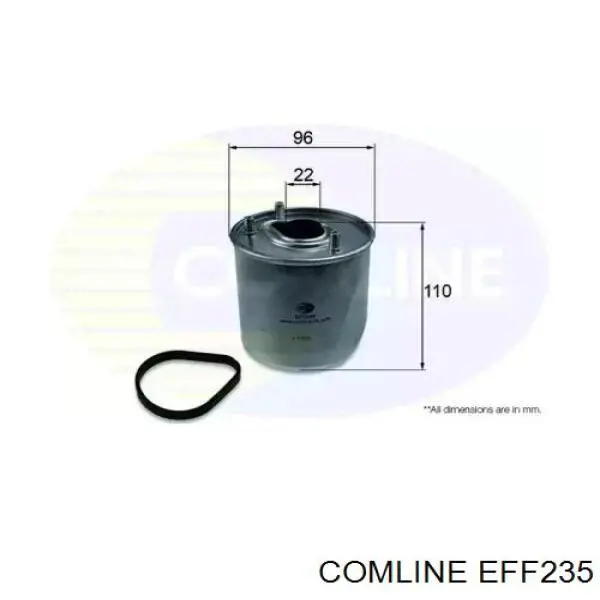 EFF235 Comline топливный фильтр