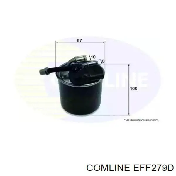 Топливный фильтр EFF279D Comline