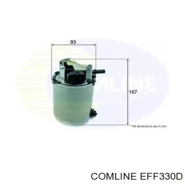 Топливный фильтр EFF330D Comline