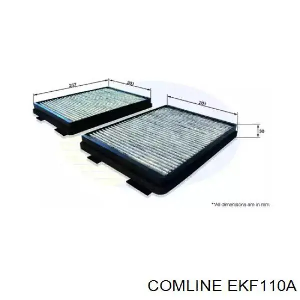 EKF110A Comline фильтр салона