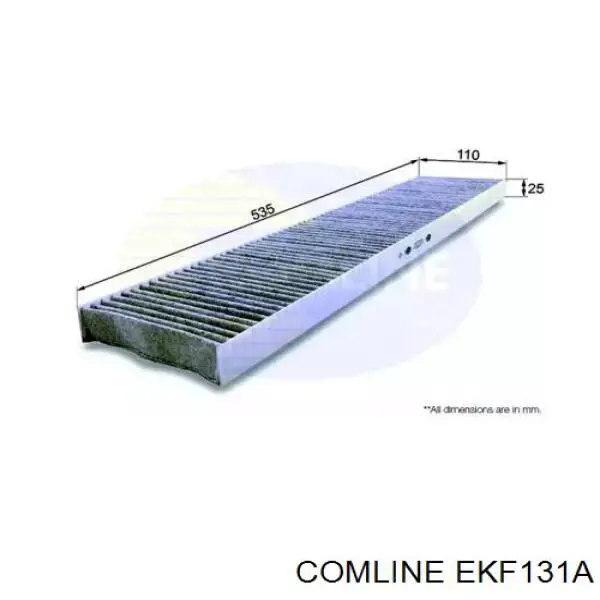 Фильтр салона EKF131A Comline