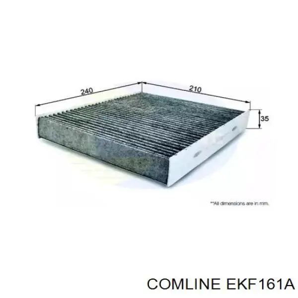 EKF161A Comline фильтр салона