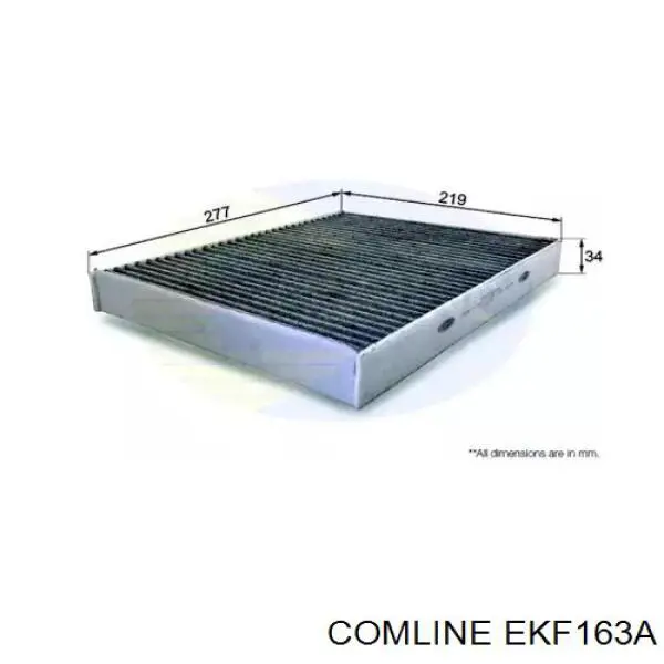 EKF163A Comline фильтр салона