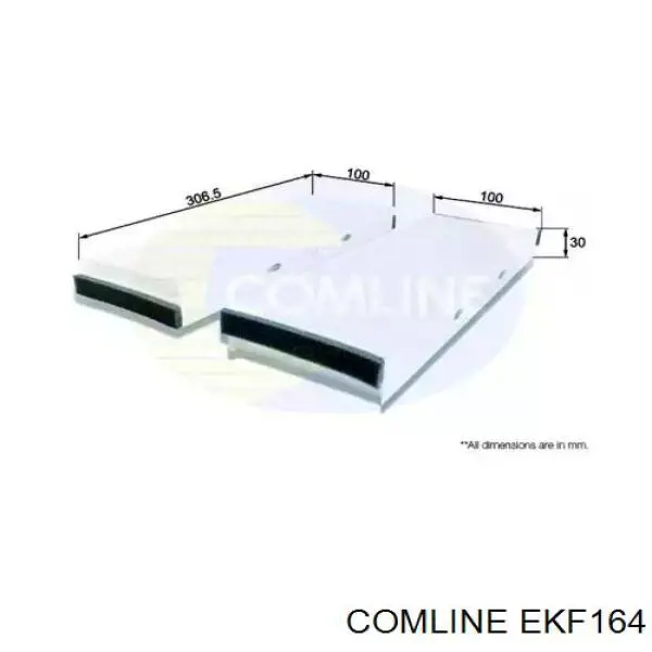 Фильтр салона EKF164 Comline