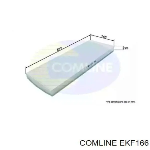 EKF166 Comline фильтр салона