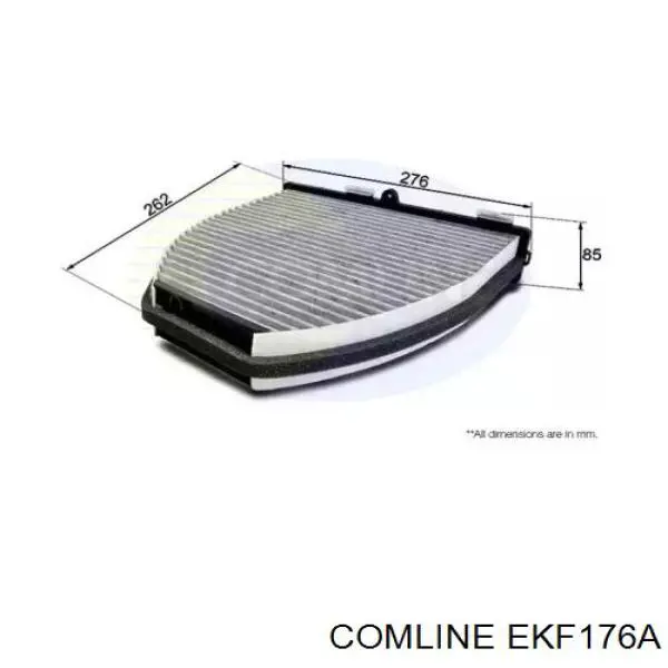 EKF176A Comline фильтр салона