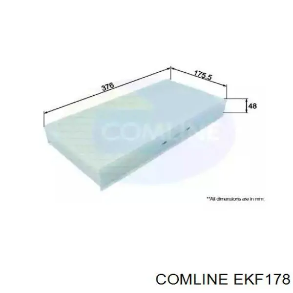 Фильтр салона EKF178 Comline