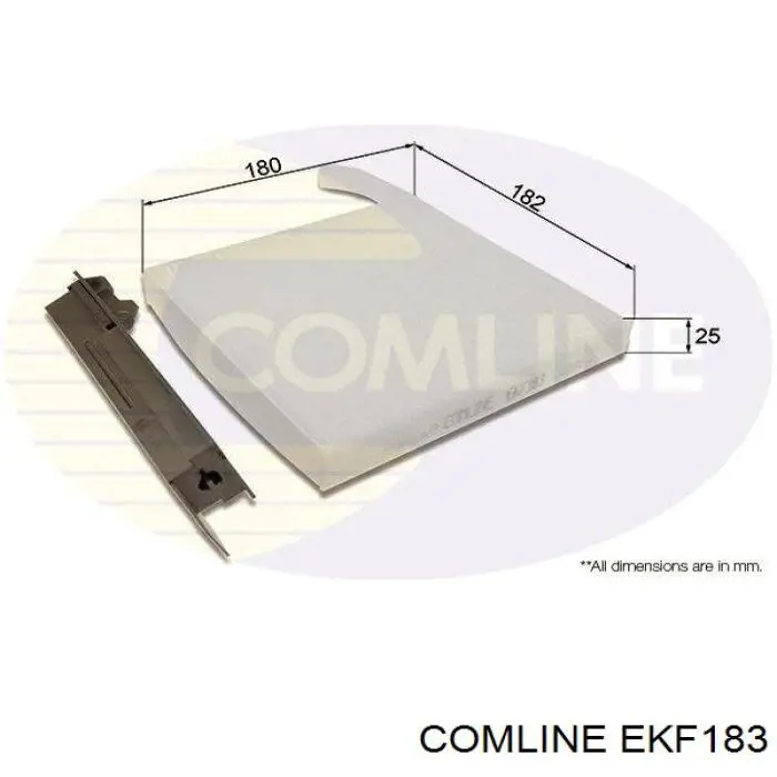 Фильтр салона EKF183 Comline