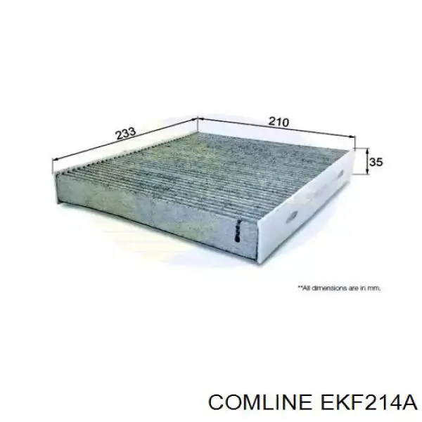 EKF214A Comline Внутрисалонный фильтр