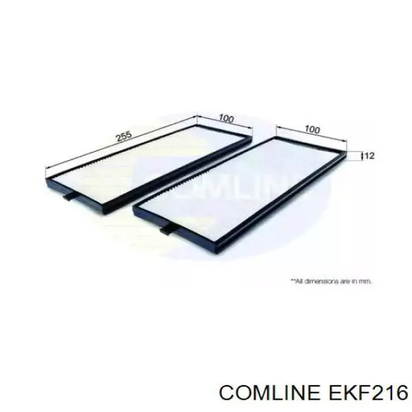 EKF216 Comline Внутрисалонный фильтр