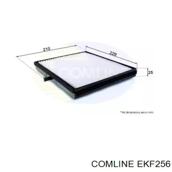 EKF256 Comline filtro de salão