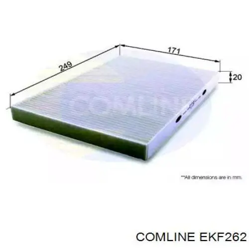 Фильтр салона EKF262 Comline