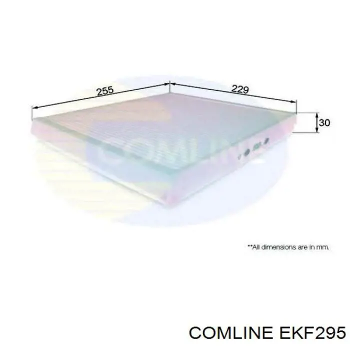 Фильтр салона EKF295 Comline