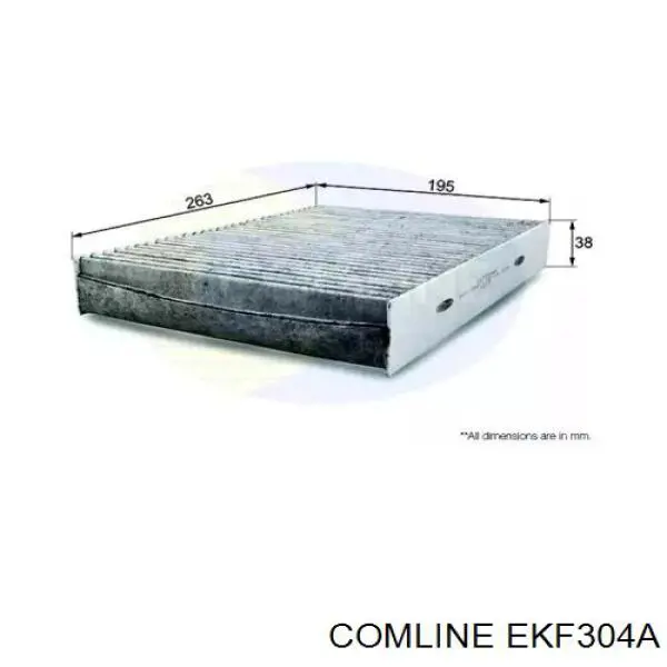 EKF304A Comline filtro de salão