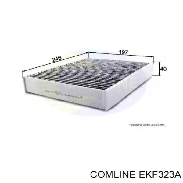 Фильтр салона EKF323A Comline