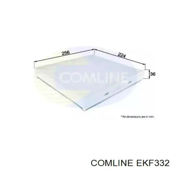 Фильтр салона EKF332 Comline