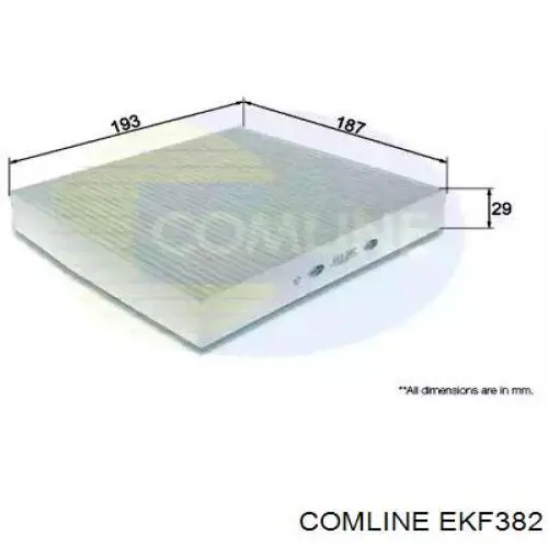 Фильтр салона EKF382 Comline