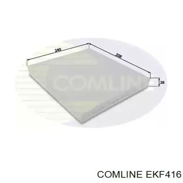 EKF416 Comline filtro de salão