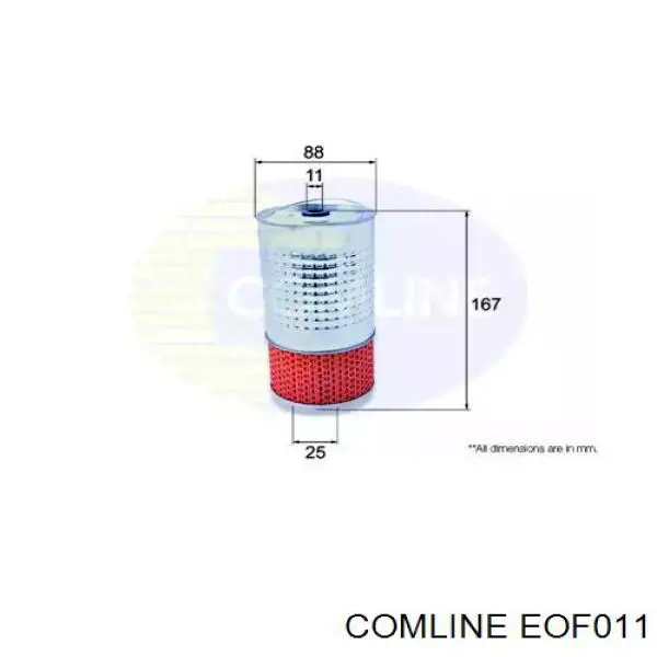 Масляный фильтр EOF011 Comline