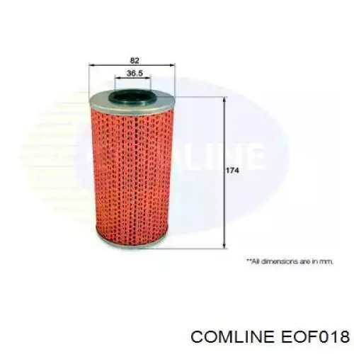 EOF018 Comline масляный фильтр