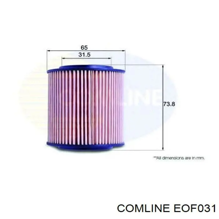 Купить EOF031 Comline Фильтр центробежный очистки масла