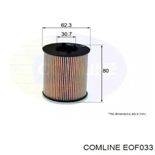 EOF033 Comline Корпус маслофильтра
