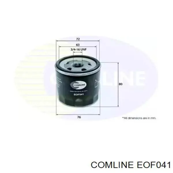 EOF041 Comline масляный фильтр