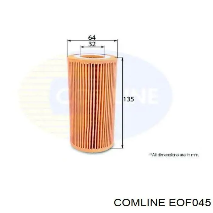 Масляный фильтр EOF045 Comline