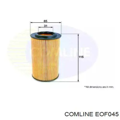 Масляный фильтр EOF045 Comline