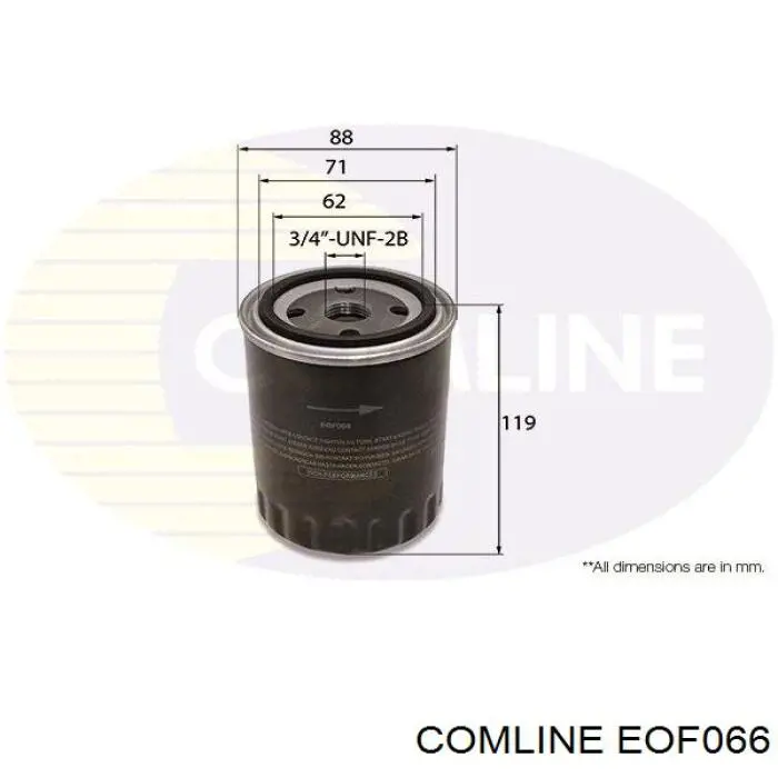EOF066 Comline масляный фильтр