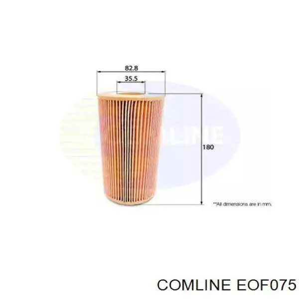 EOF075 Comline масляный фильтр