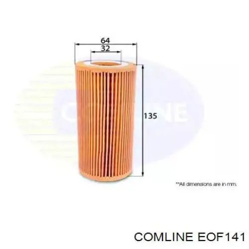EOF141 Comline масляный фильтр