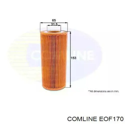 EOF170 Comline масляный фильтр