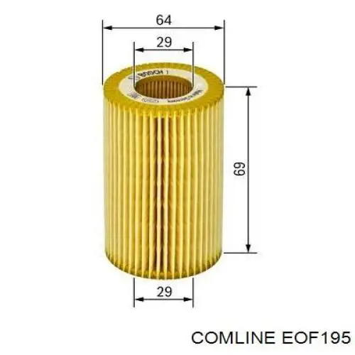 Масляный фильтр EOF195 Comline