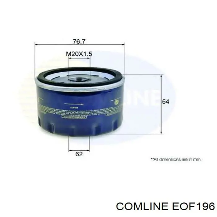 Купить EOF196 Comline Корпус масляного фильтра