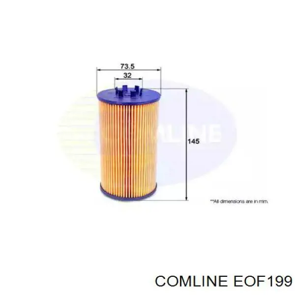 Масляный фильтр EOF199 Comline