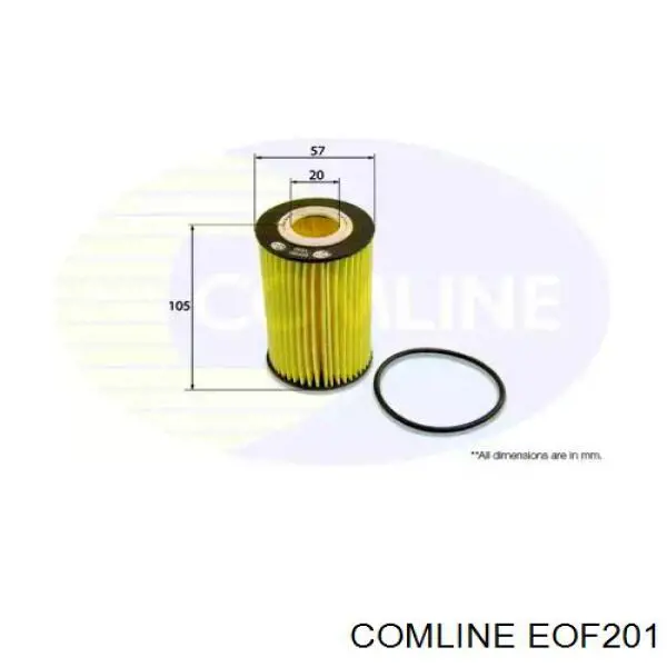 Масляный фильтр EOF201 Comline