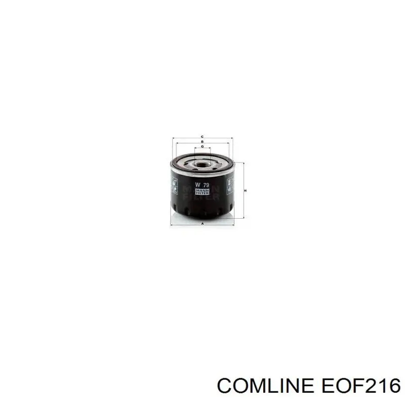 Масляный фильтр EOF216 Comline