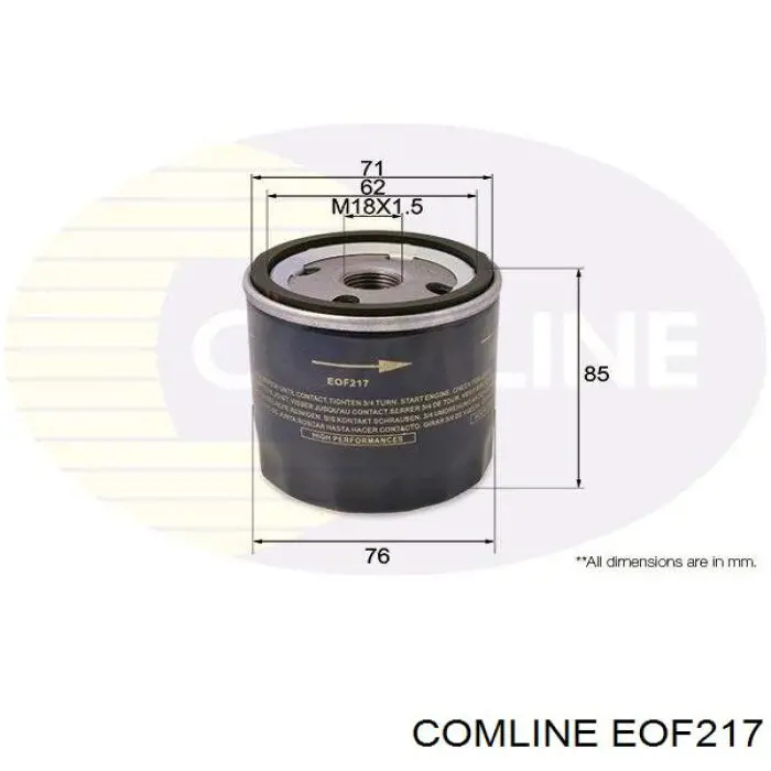 Корпус масляного фильтра Comline EOF217 цена, от 3.38 USD
