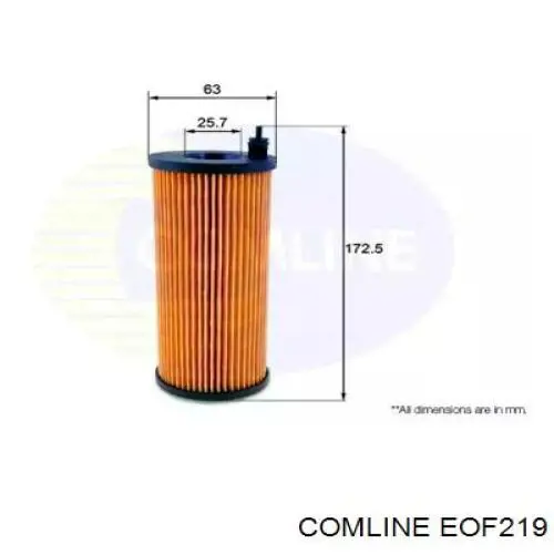 EOF219 Comline масляный фильтр